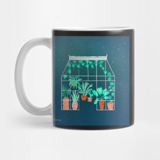 Starlight Greenhouse by MarcyBrennanArt Mug